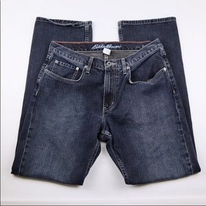Eddie Bauer straight dark wash men’s jeans